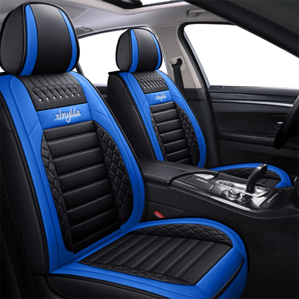 Кожаный чехол на сиденья автомобиля чехлы для Skoda Kodiaq Rapid Spaceback Octavia 2012 Fabia 2 Felicia Karoq