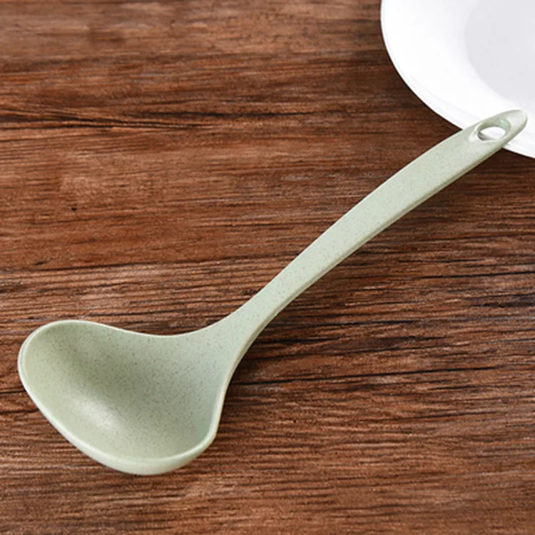 Ложка из пшеничной соломы бытовые столовые приборы здоровая Экологически чистая