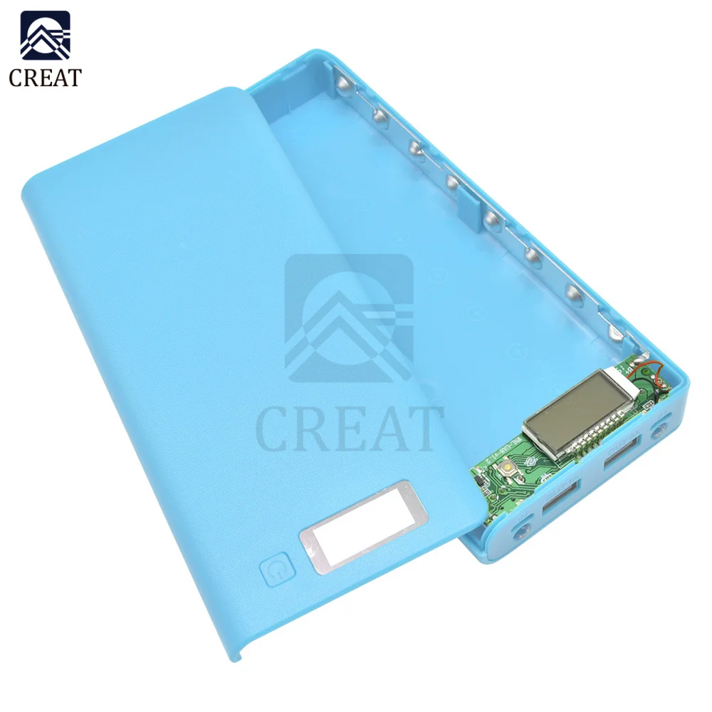 Комплект сделай сам с двумя USB-портами 5 В 18650 а/5 а чехол для зарядного устройства