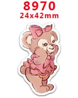PR8970 30 шт./лот плоское заднее плоское украшение из смолы персонажи мультфильмов diy украшения аксессуары DIY материалы ручной работы PR 8958 - Цвет: PR8970