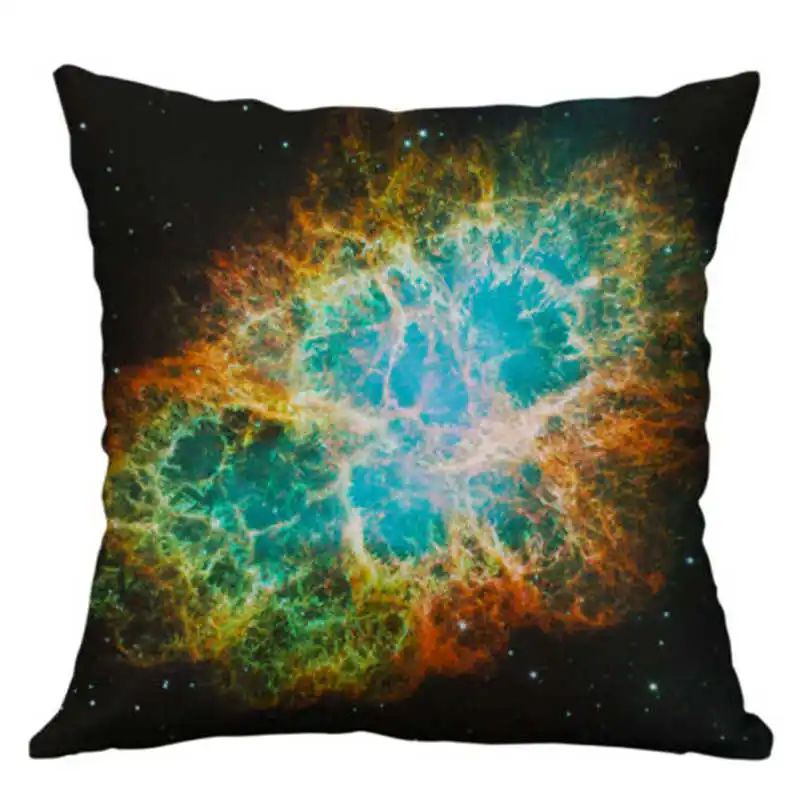 Оригинальный льняной чехол-накладка Стандартный Декор Подушка звездное небо