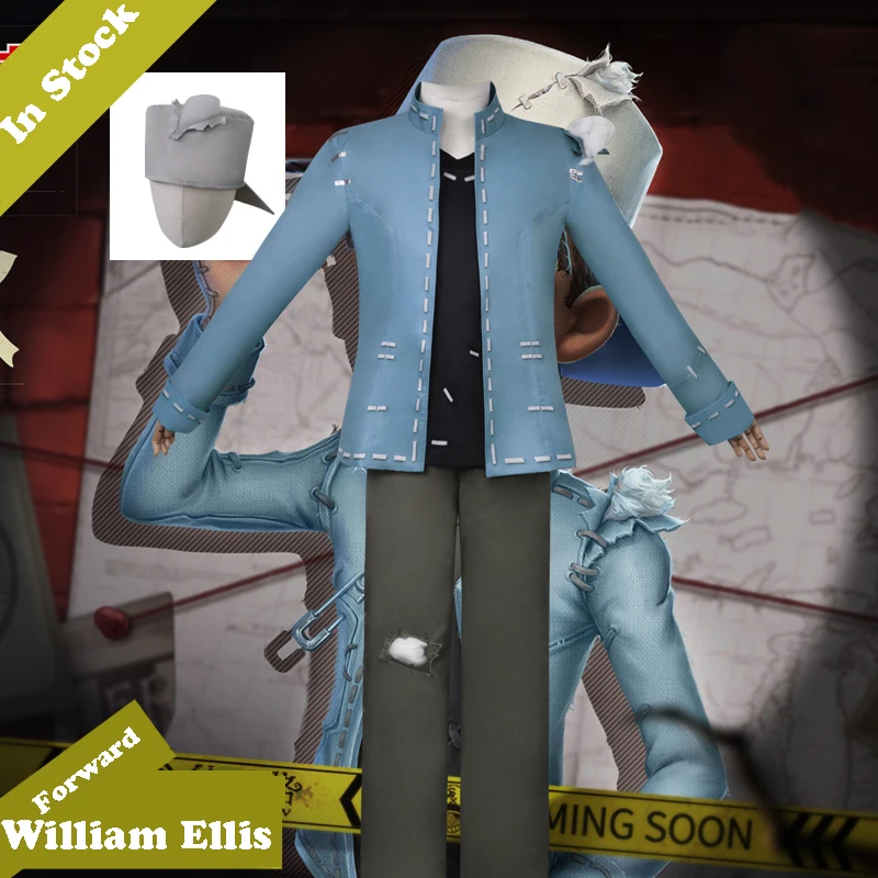 

Game Identity V Cosplay Costumes Survivor Forward William Ellis Cosplay Costume Hattori Heiji Skin Uniforms Clothes Suits Sets