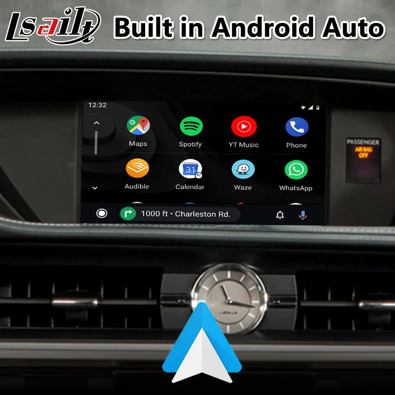 Lsailt Android Carplay интерфейс для Lexus ES350 ES модель 2014 2018 с управлением мышью