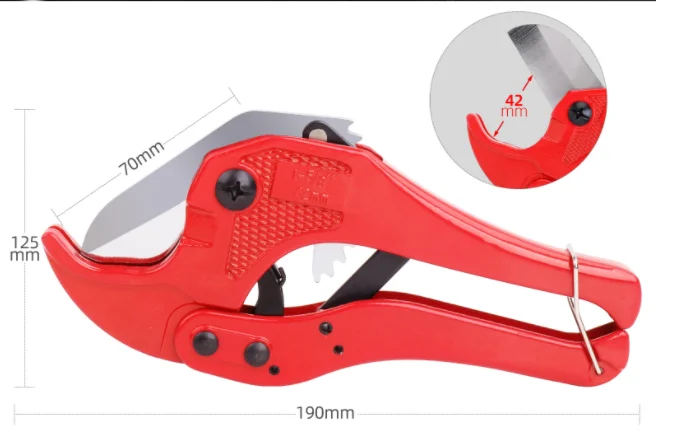 42 мм нож для резки водопроводная труба пластиковые трубы резак шлангов PE PVC