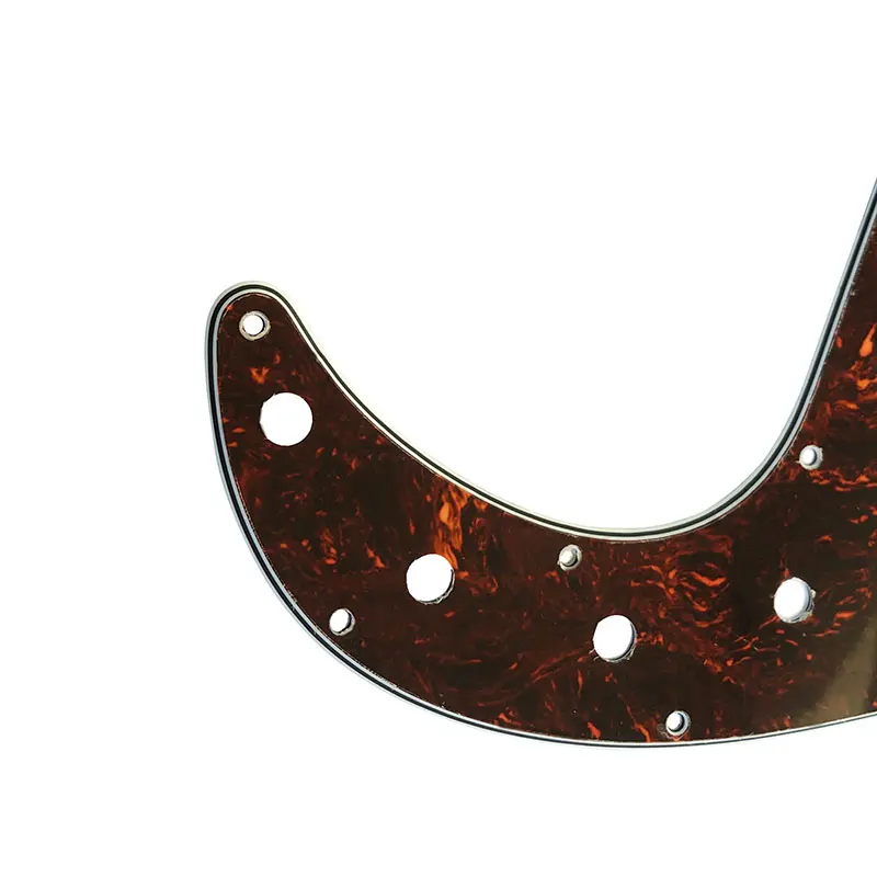 Pleroo на заказ гитара pickgaurd-для роскошной P бас гитары Pickguard царапина пластина, 4 слойный коричневый Tortosie