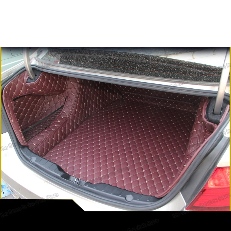 

Leather Car Trunk Mat Cargo Liner for bmw 5 F10 F11 F07 gt Accessories 2010 2011 2012 2013 2014 2015 2016 2017 535 525 540