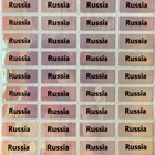 Наклейки с именем на заказ, 3 размера, водонепроницаемые, розовые, для школы и офиса