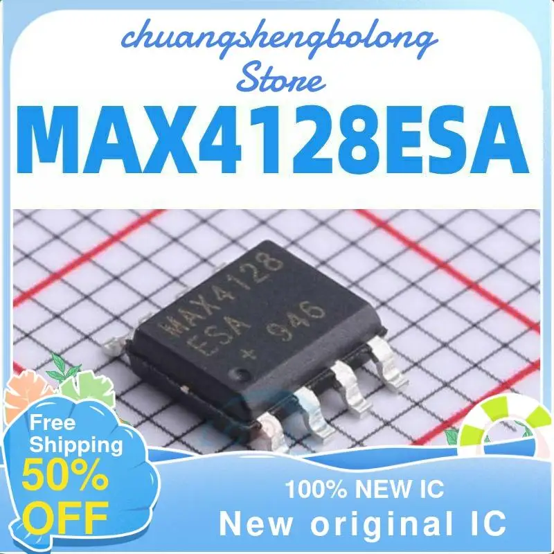 

10-200PCS MAX4128ESA MAX4128 SOP-8 New original IC