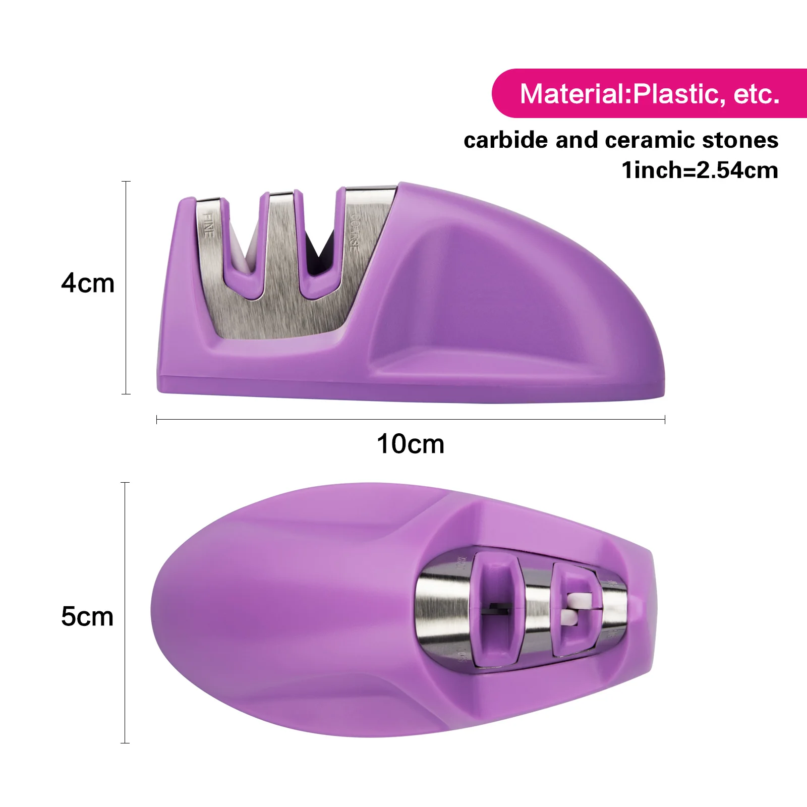 Фисман 2 ступенчатая точилка для ножей с карбидом и керамикой|Точилки| |