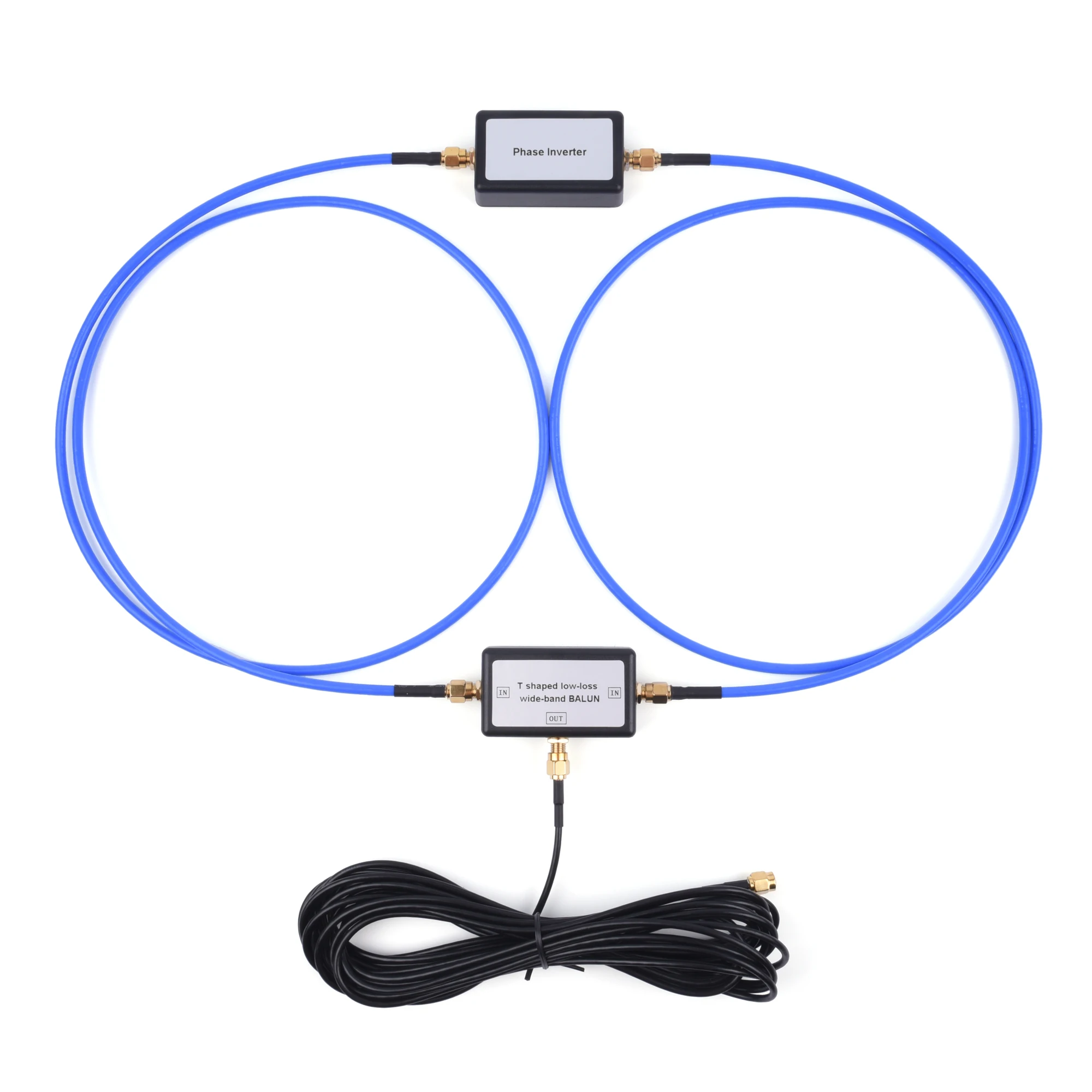 FR&RU Warehouse YouLoop Magnetic Antenna Portable 250mW Passive Magnetic SMA/BNC/3.5MM Audio Low Loss Broadband For HF and VHF