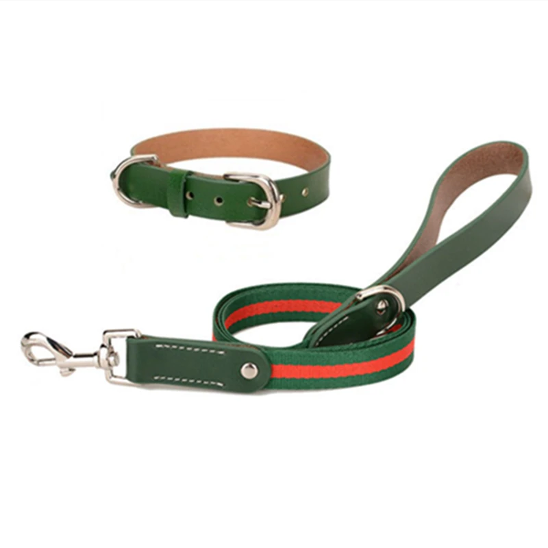 Индивидуальные Ошейники для собак из воловьей кожи персонализированный собачий