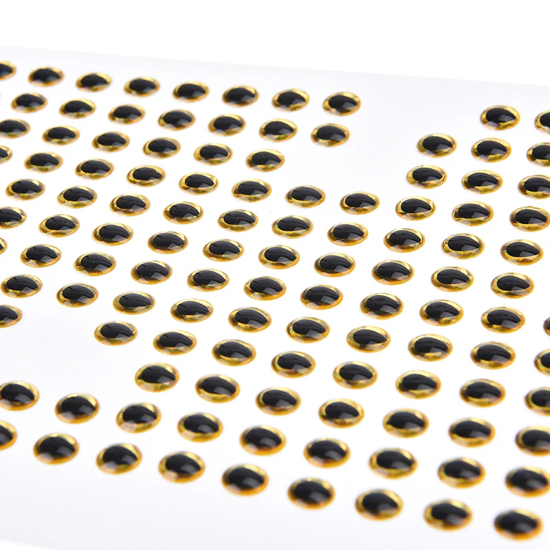 

200pcs/lot 3D Fishing Lure Eyes Big Fish Eyes Red Golden Silver Color Diameter: Approx 5/6mm