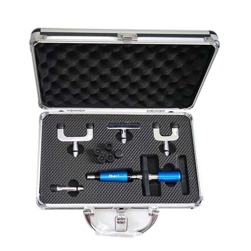 Новый 6 уровней 4 головки инструмент для регулировки хиропрактика импульсный