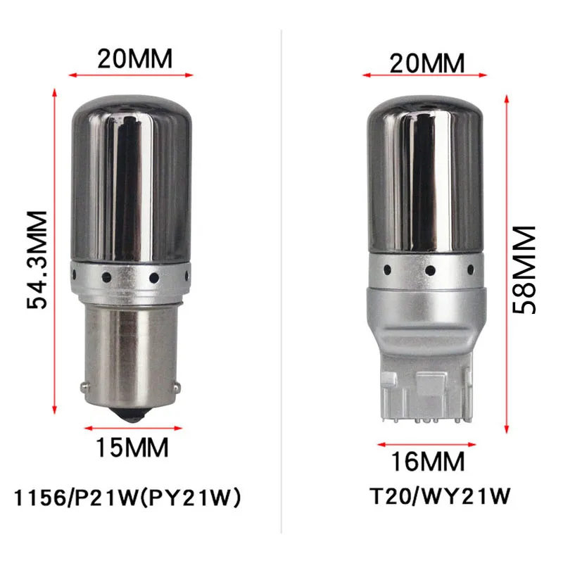 1 шт. CanBus S25 1156 BA15S P21w BAU15S PY21w T20 7440 W21W светодиодный лампы 3014 144smd Canbus Error Free указатели поворота фонарь стоп-сигнала