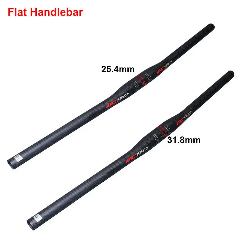 EC90 углеродное волокно Руль 25 4/31 8 дорожный велосипед рукоятка 3K подъемный