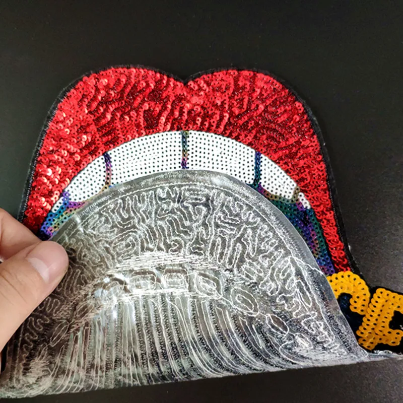 Нашивка с большими блестками LOVE &amp PEACE рождественский подарок нашивки для одежды