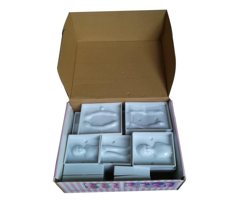 Ibaking 3D фигурки людей помадка торт фигура плесень семейный набор человеческого