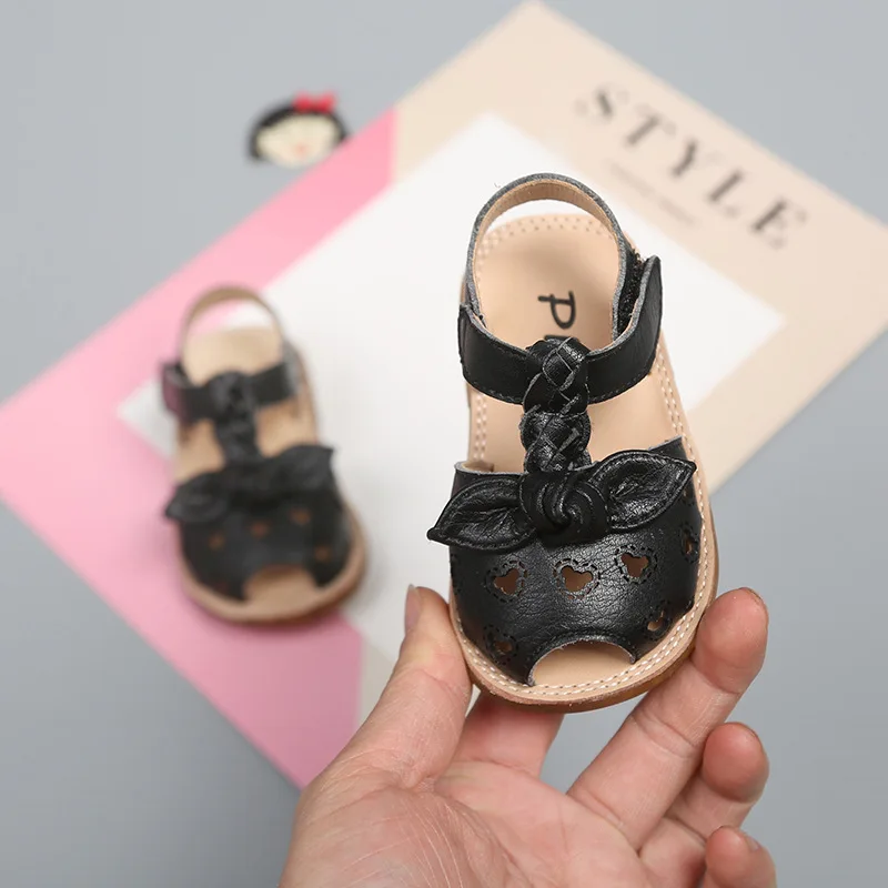 Мягкие сандалии для маленьких девочек летняя новая обувь малышей принцессы