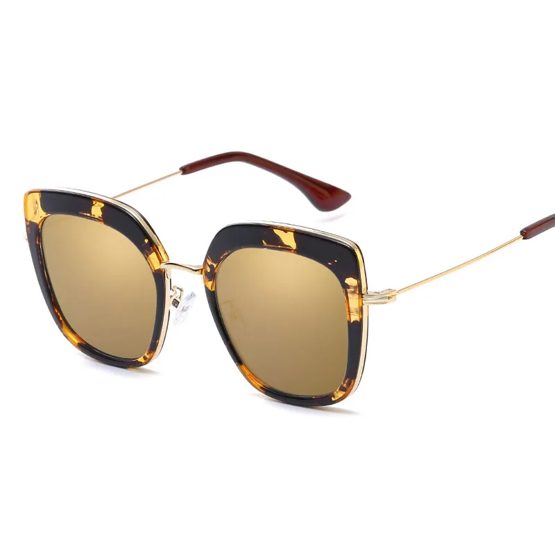 

Retro Sunglasses Women Brand Designer Fashion Popular Gradient Sun Glasses Shades Cutting Lens Ladies Frameless Eyeglasses