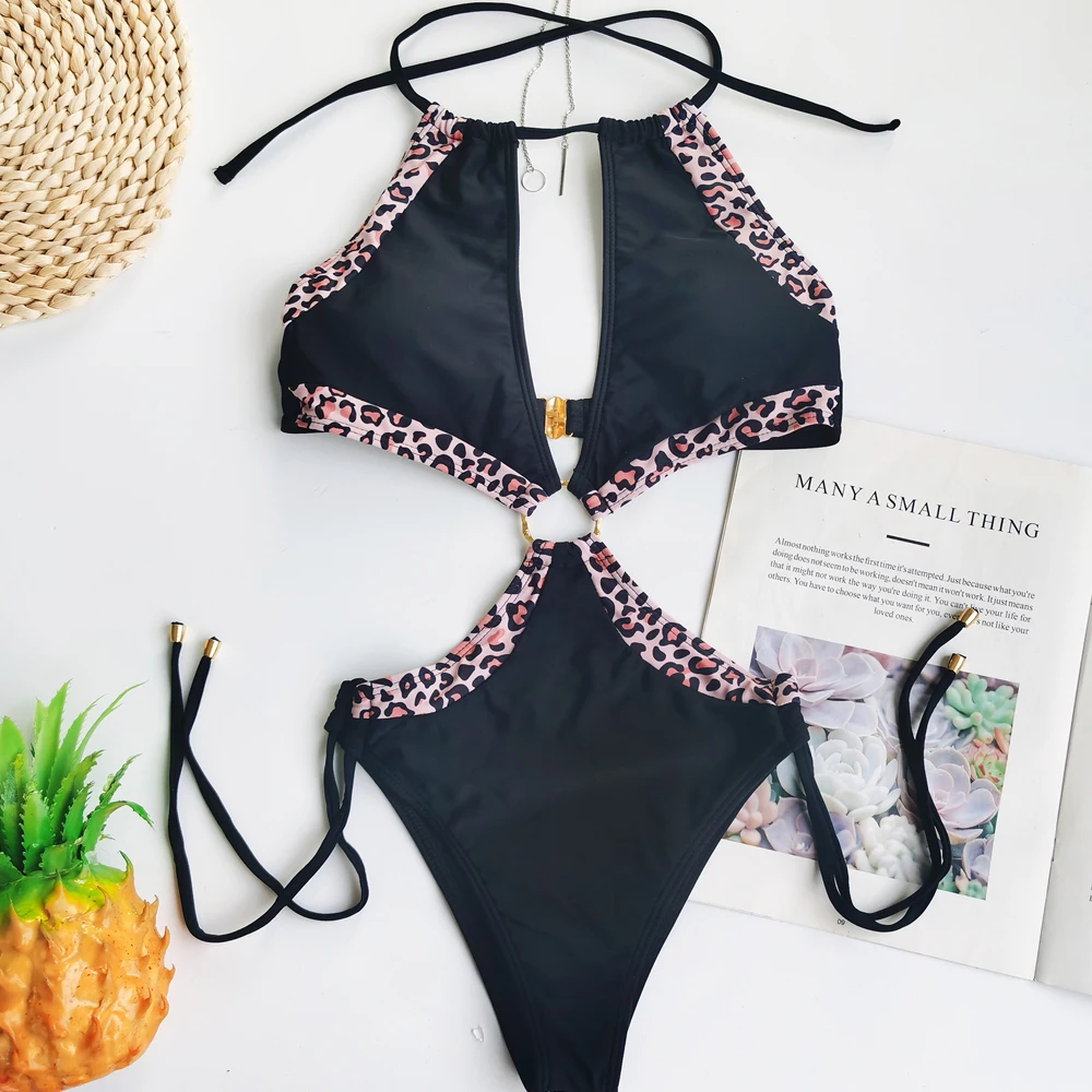 Купальник Vigorashely с вырезами женский сексуальный цельный купальник Женский