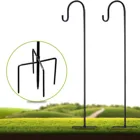 Овчарский крючок с 5 когтями, основа, искусственная подставка для сада, наружная подставка для растений, наружный двор и сад, эффективный