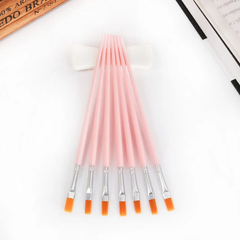 16 5 см нейлоновый широкий плоский Краски Кисть Diy цветной рисунок или узор