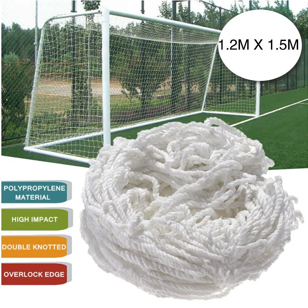 

4x5FT Football Soccer Goal Post Nets Sport Training Match Full size New