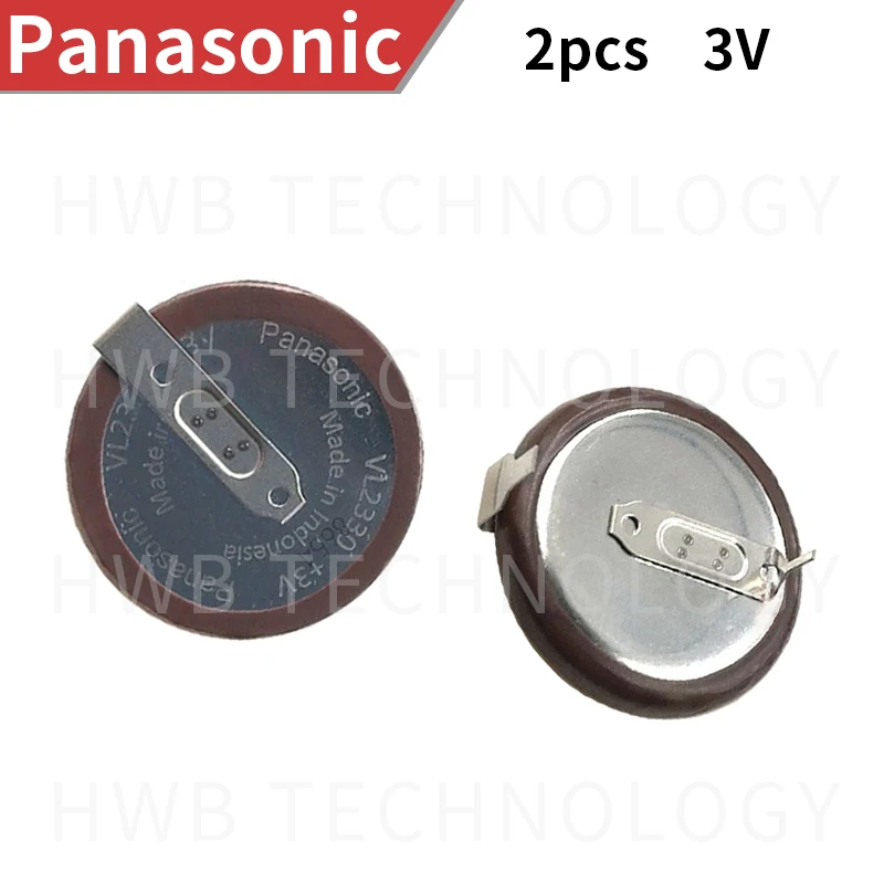 2 шт. 100% оригинал новинка для PANASONIC VL2330/HFN батарея 3 в хорошее качество бесплатная