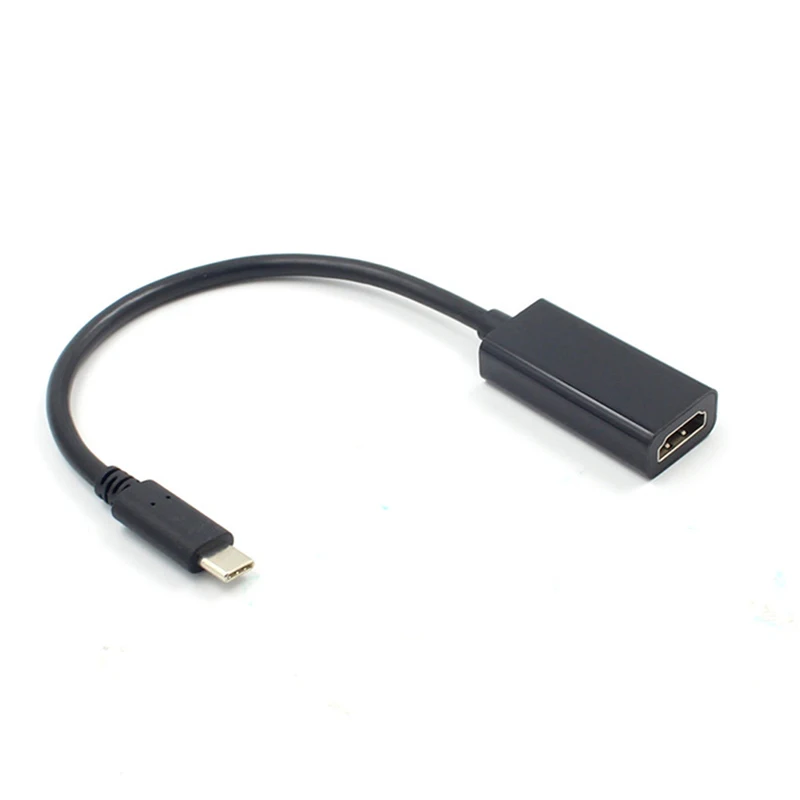 Кабель-адаптер HDMI HDTV с разъемом USB Type C и Female 1080P адаптер-кабель для мужчин женщин