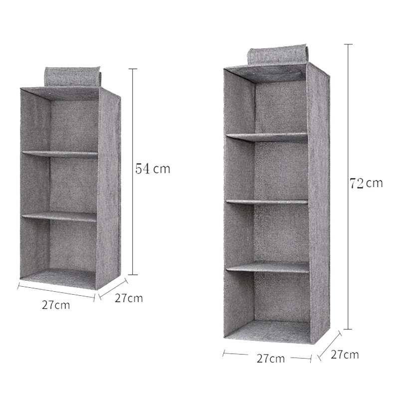 Многослойный органайзер для одежды с выдвижными ящиками полки шкафа хранения