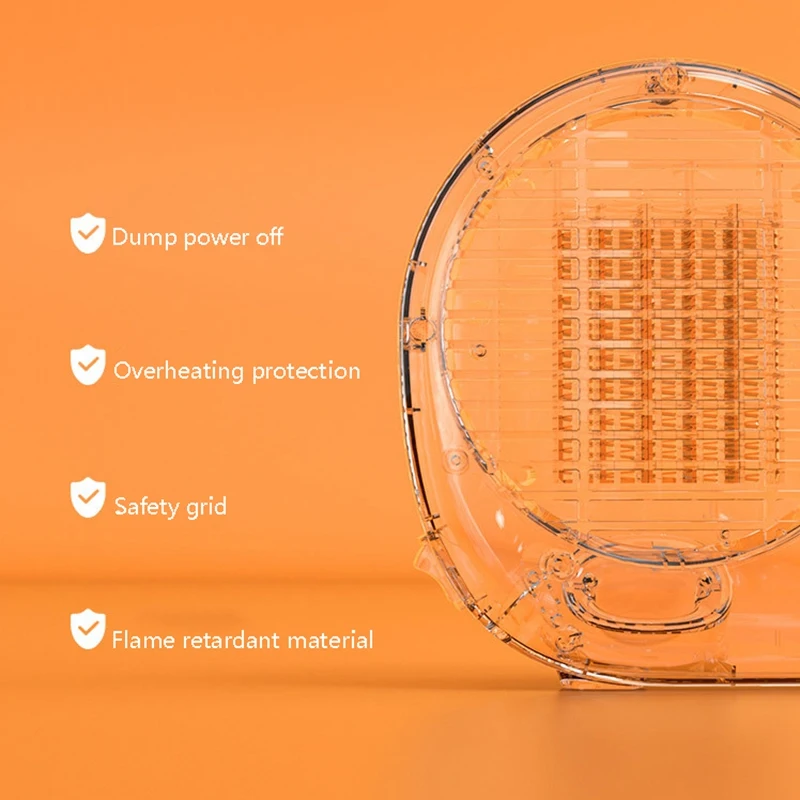 barato Nova Nj01s Elétrico Inverno Aquecedor De Mesa Velocidade Aquecedor Desktop Pequeno Aquecedor Purificador Ar Plug Eua