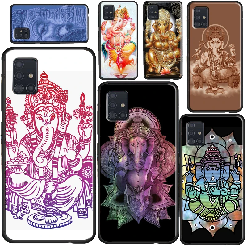Ганеш слон Бог чехол для Samsung Galaxy A51 A71 A31 A11 A20 A30S A40 A50 A70 A20e A21S A12 A32 A42 A52 A72 - купить по