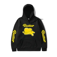 new album bts butter hoodie print hoodies sweatshirts menwomen casual harajuku pullover fallwinter fashion street tops 2021