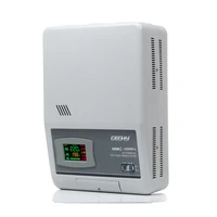 wall mount relay type 220v230v led display automatic voltage regulator stabilizer 12kva avr for air conditioning