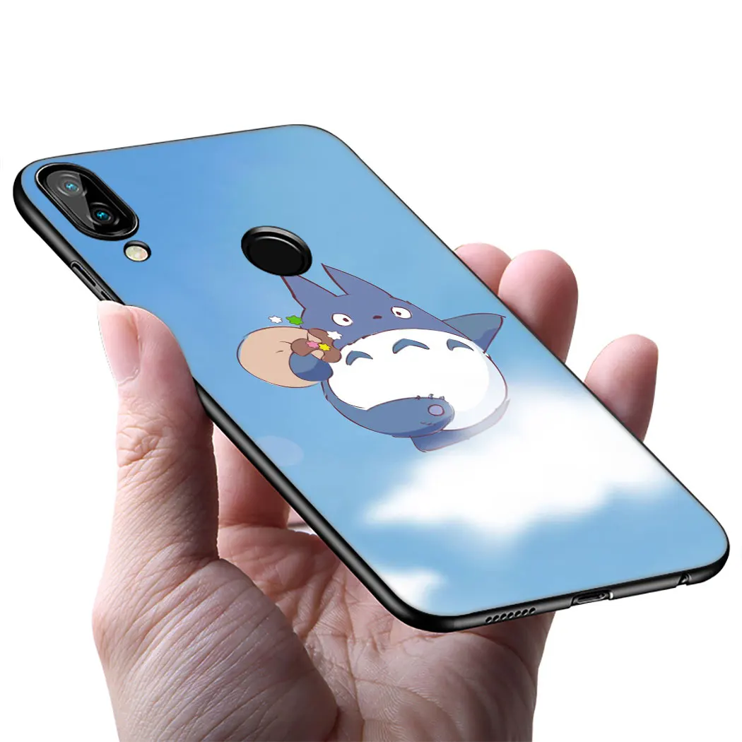 Anime Totoro Soft Silicone Case for Huawei Mate 30 Pro Lite Y9 Prime P9 P8 Cover |