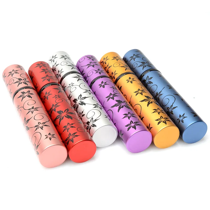 8 мл многоразовый мини флакон для духов Алюминиевый распылитель портативный