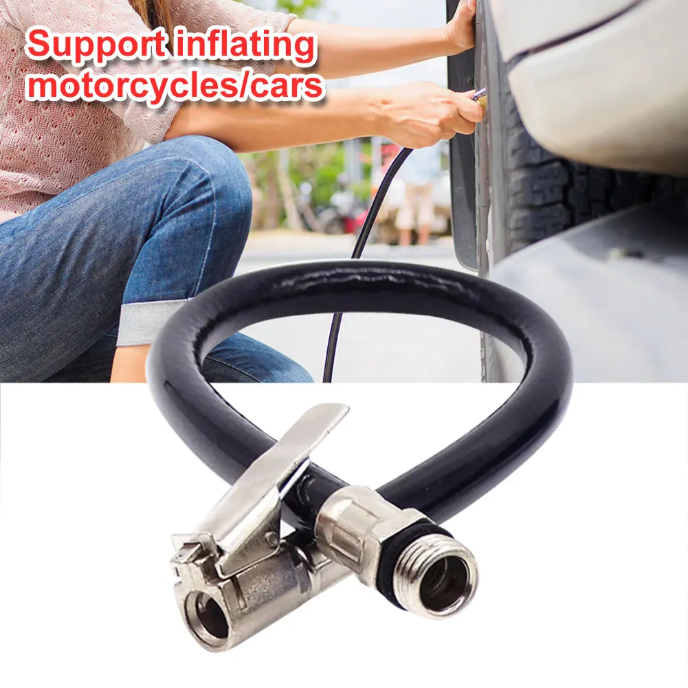 

Self-locking Car Truck Air Rubber Hose Lock Clip On Chuck Tyre Tire Inflator