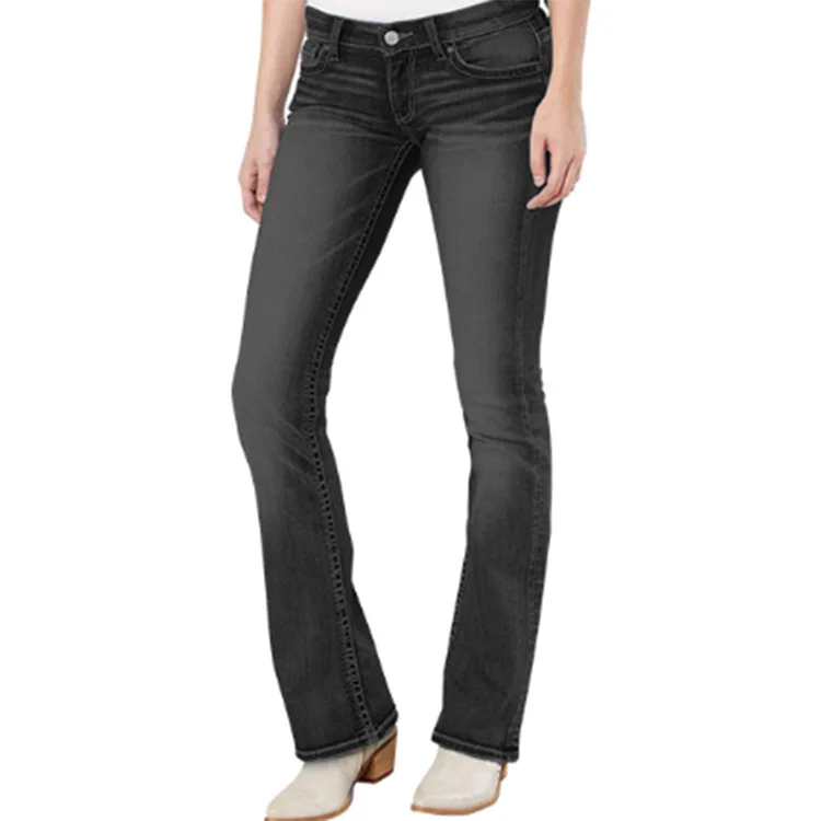 

Skinny Retro Jeans Pants For Women High Waist Denim Pant Office Long Capris Female Breathable Casual Trousers Slim