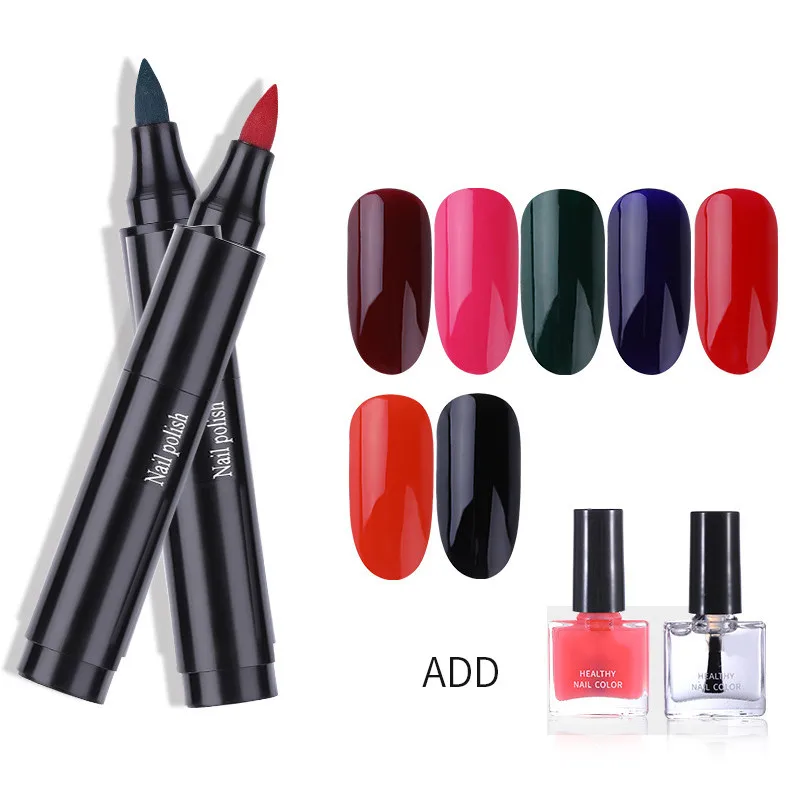 Новые лаки для ногтей ручка ленивый Мульти Цвет цвет по выбору Бесплатная