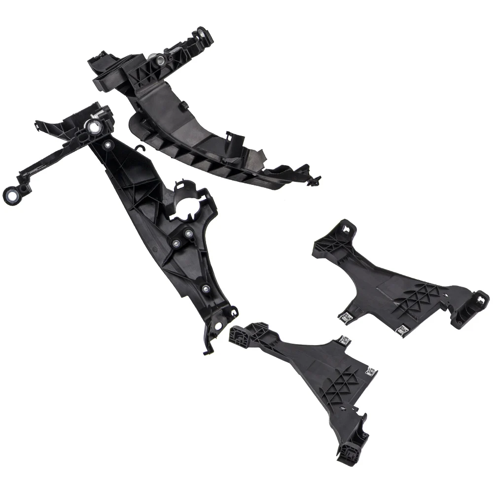 

Front Bumper Headlight Bracket Supporter Holder Set Fit For AUDI A4 B8.5 2013-2015