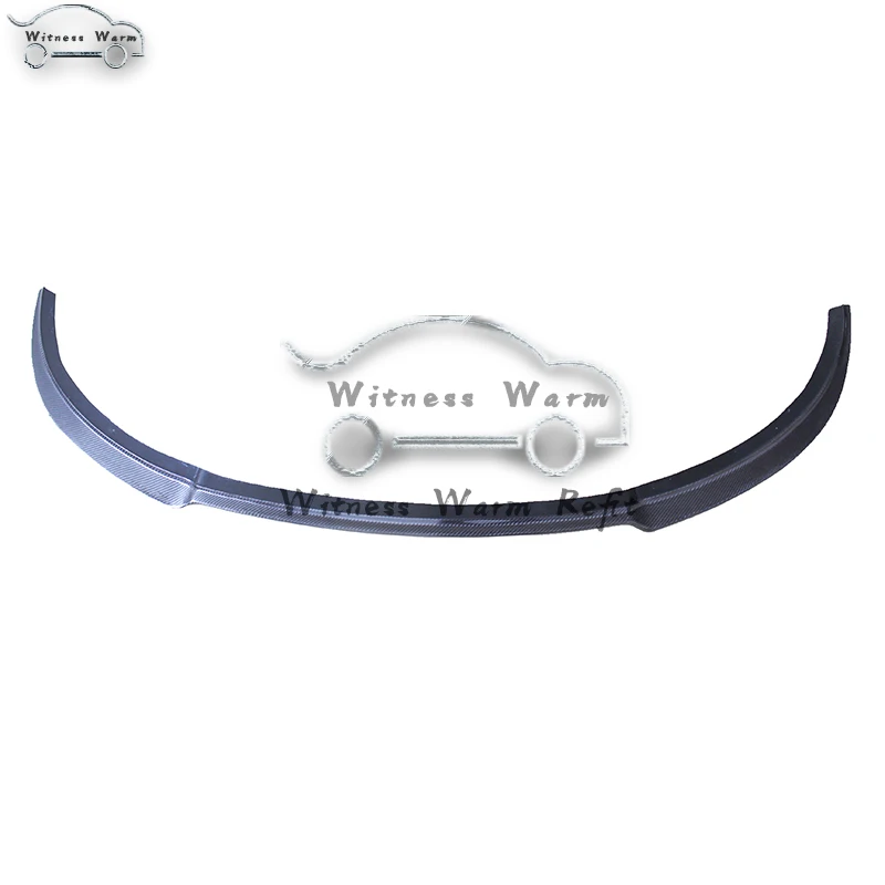 Carbon Fiber Front Bumper Lip Splitters For Audi A7 standard bumper S7 style 2012 2013 Front Bumper Chin Lip Spoiler