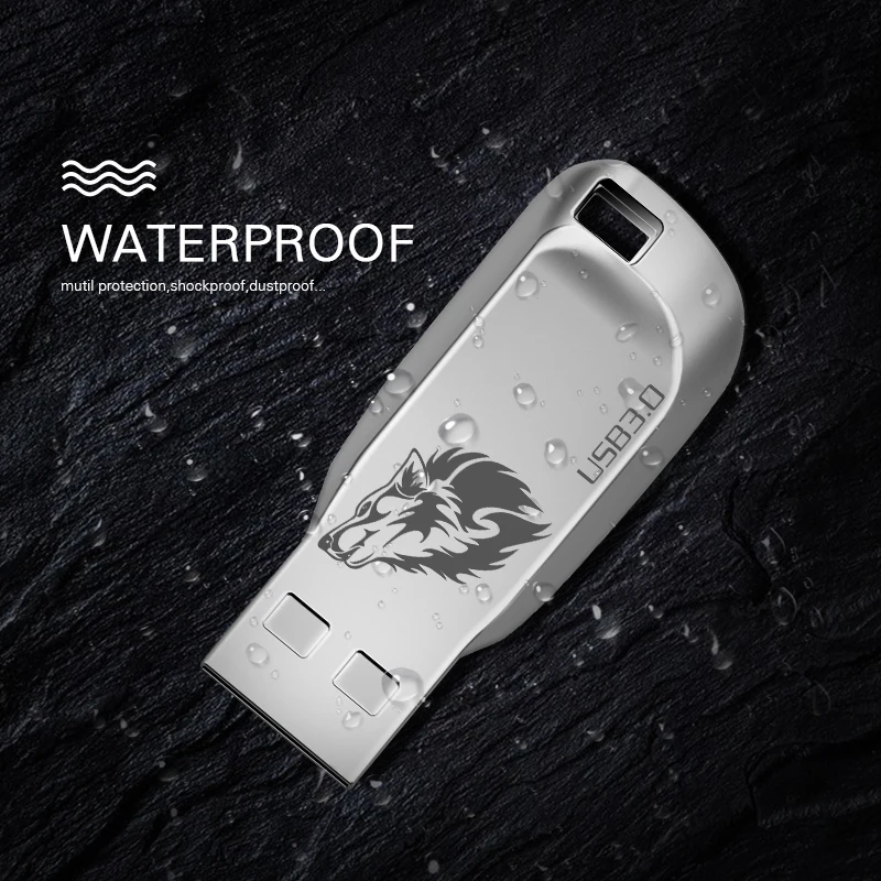 

Portable Metal USB Flash Drive 128GB 64GB High Speed 32GB Pen Drive 16GB 8GB 3.0 USB Stick Memory Stick