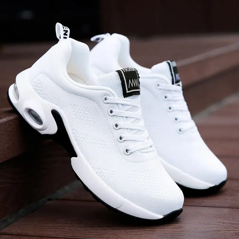 

Large Size Outdoor Air Cushions Women's Sports Shoes Woman Sneakers White Sport Shoes Women's Tennis for Running Tenid GMB-1709