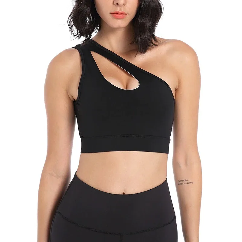 

Women’s Sports Bra Wirefree Padded Gathering Shockproof Beauty Back Net Yoga Bras for Fitness Running Workout Vest Tank Tops
