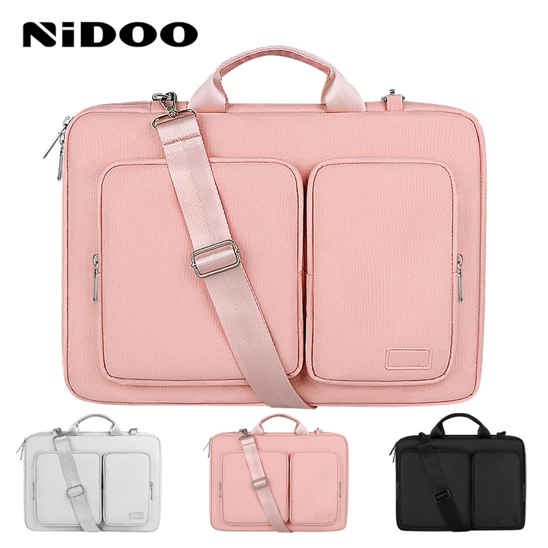 

NIDOO Laptop Bag 13.3 14 15.6 Inch Computer Briefcase Shoulder Bag Macbook Air Pro 13 Case Xiaomi Waterproof Handbag Women Men