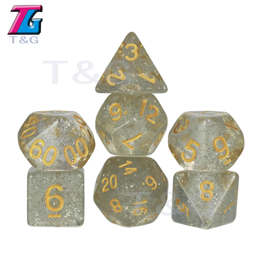 Серебряный цвет игральные кости развлекательная игра игрушка с покерными