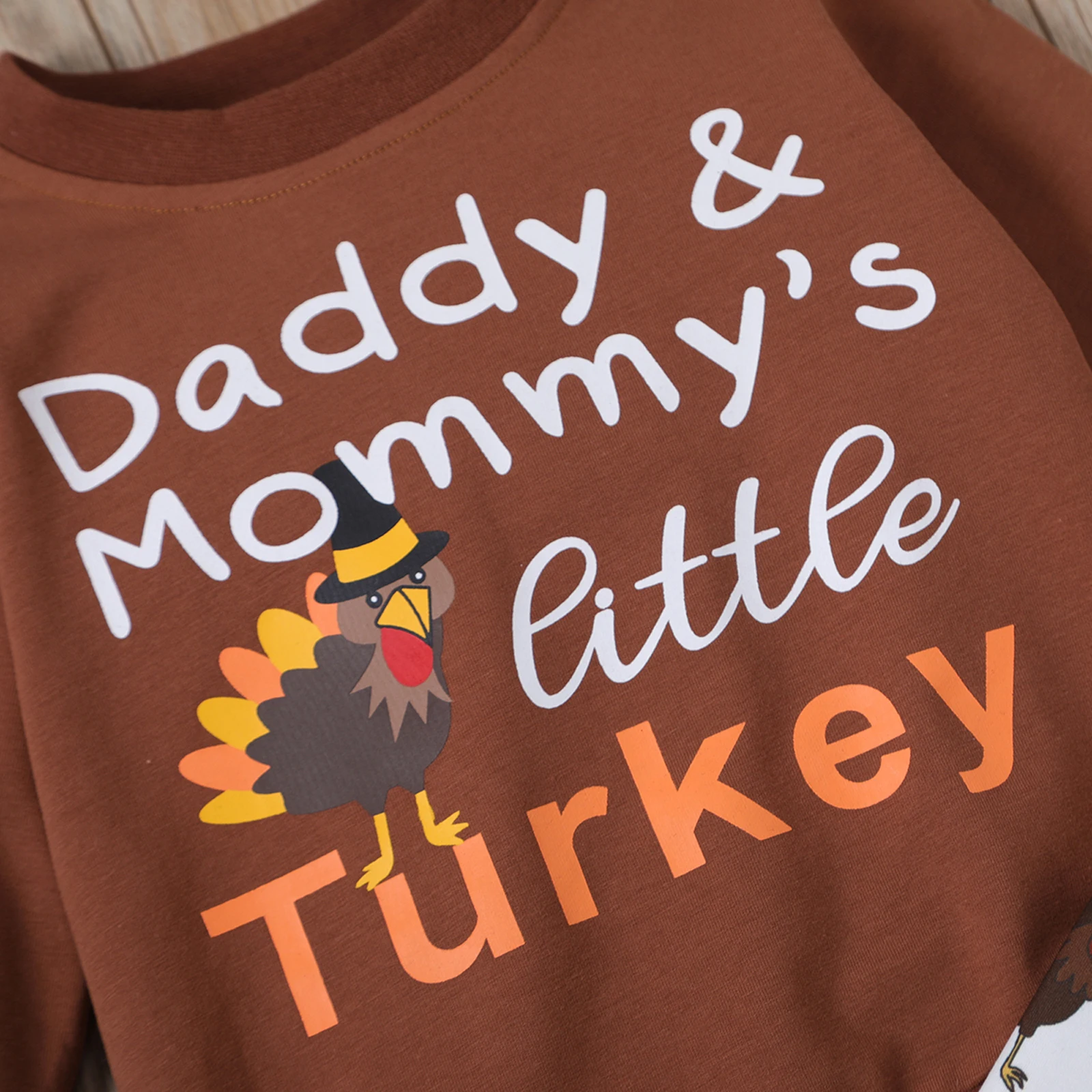 Комплект одежды для новорожденных мальчиков и девочек пуловер с длинным рукавом