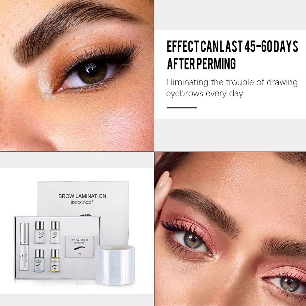 

Eyebrows Lamination Kit DIY Brows Perm Long Lasting Pomade for Messy Eyebrow Makeup Tool,eyebrow lamination kit Fast Delivery
