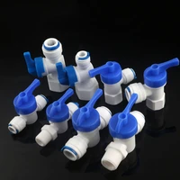 reveser osmosis aquarium fittings 14 38 ball valve switch connector is used for pressure drum water storage tank