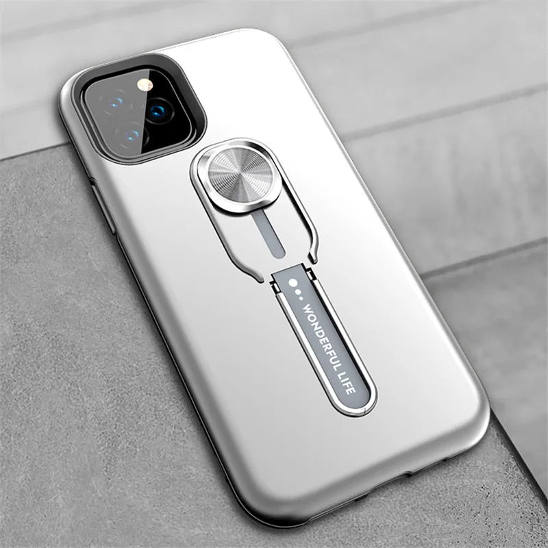 Гибридный чехол-подставка для iPhone 11 Pro Max защитный с откидной крышкой XS XR X 6 7 8 Plus |